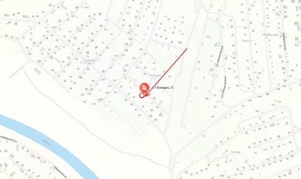 Участок в Астраханская область, Приволжский район, Холодок СТ 73 (5.3 ... - Фото 1