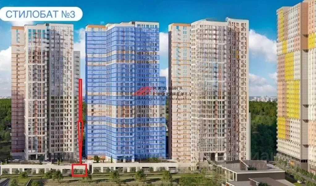 Торговая площадь в Московская область, Красногорск Спутник жилой ... - Фото 2