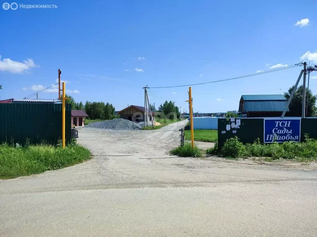 Участок в Кубовинский сельсовет, СНТ Сады Приобья, 5-я улица (12 м) - Фото 1