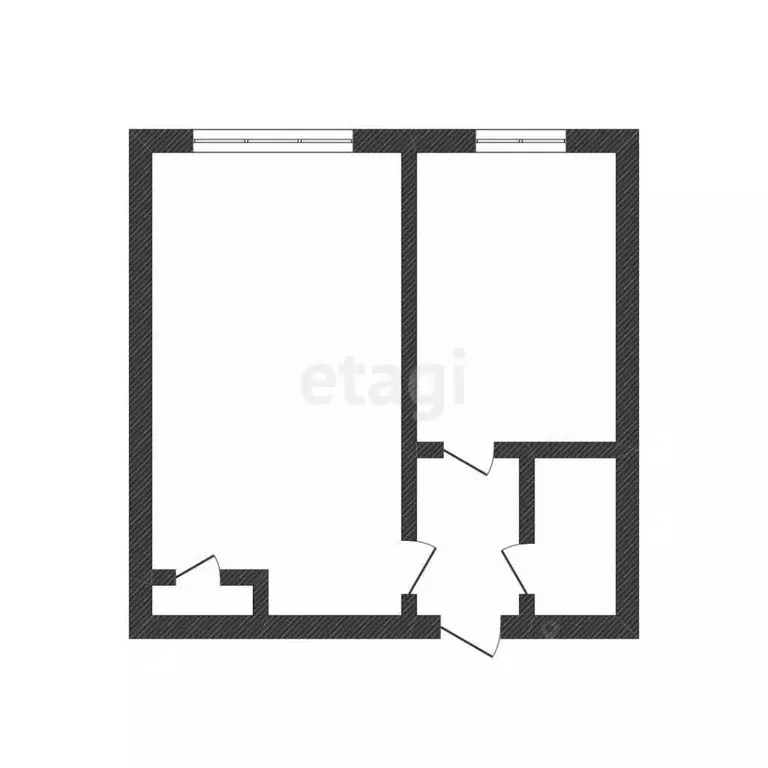 1-к кв. Приморский край, Владивосток ул. Добровольского, 27 (30.1 м) - Фото 1