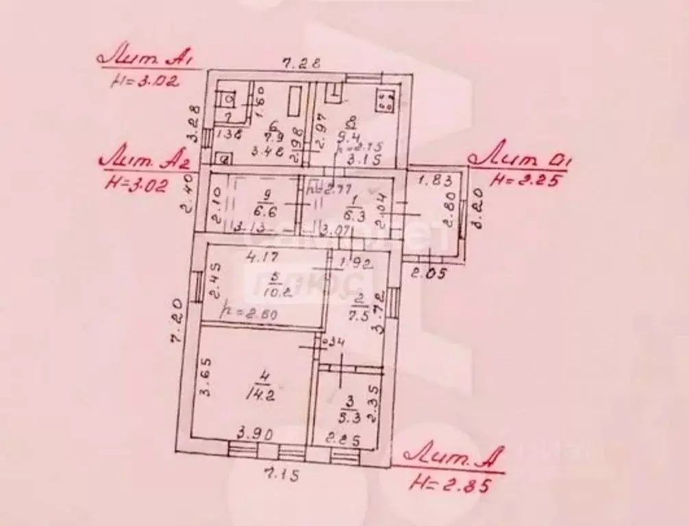 Дом в Липецкая область, Липецк ул. Солидарности, 10 (69 м) - Фото 1