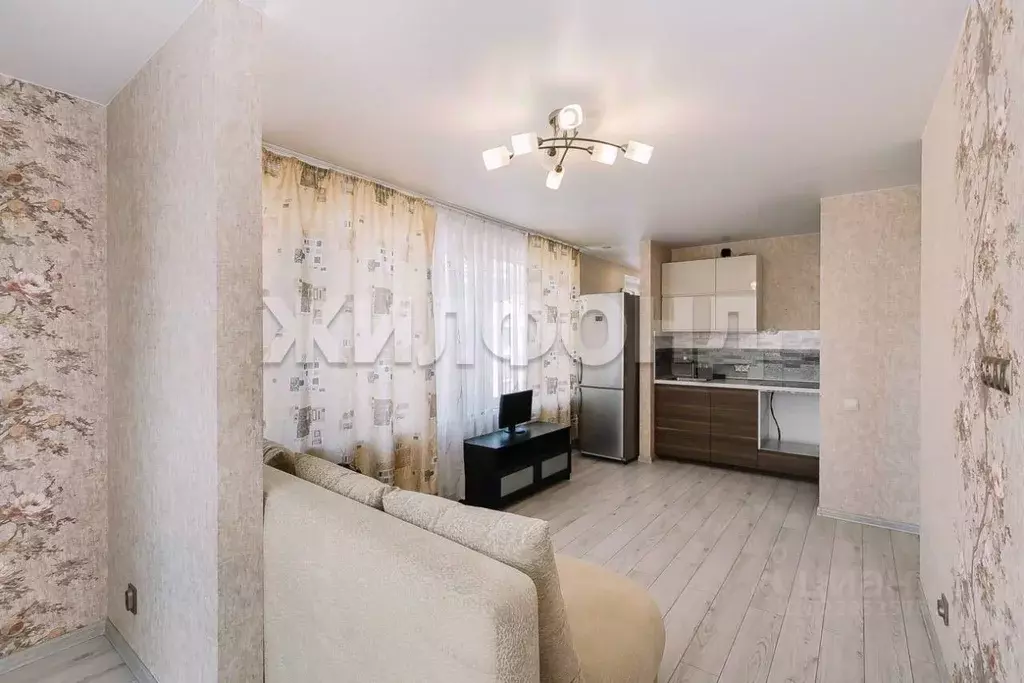 2-к кв. Новосибирская область, Новосибирск ул. Сакко и Ванцетти, 25 ... - Фото 1