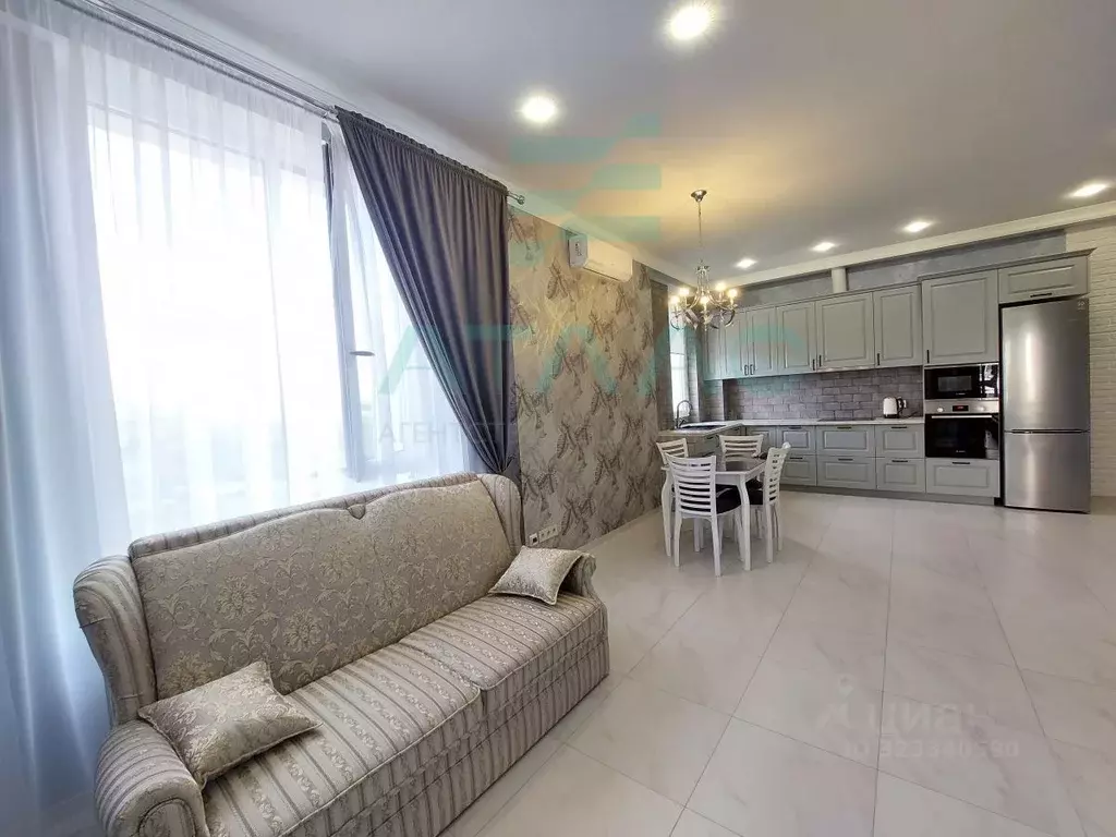 3-к кв. Крым, Симферополь ул. Воровского, 24А (62.0 м) - Фото 0