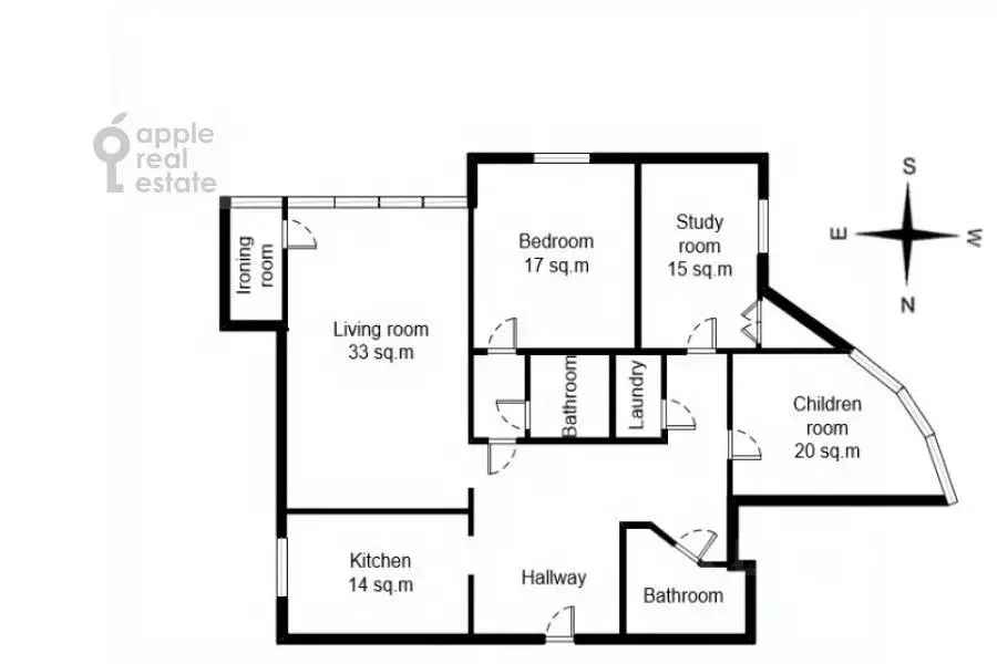 4-к кв. Москва ул. Удальцова, 52 (136.0 м) - Фото 2