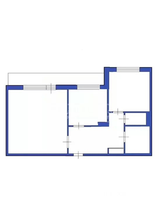 2-к кв. Кемеровская область, Кемерово Аллейная ул., 9 (49.0 м) - Фото 2