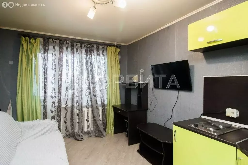 Квартира-студия: Тюмень, Станционная улица, 14А (15.2 м) - Фото 1