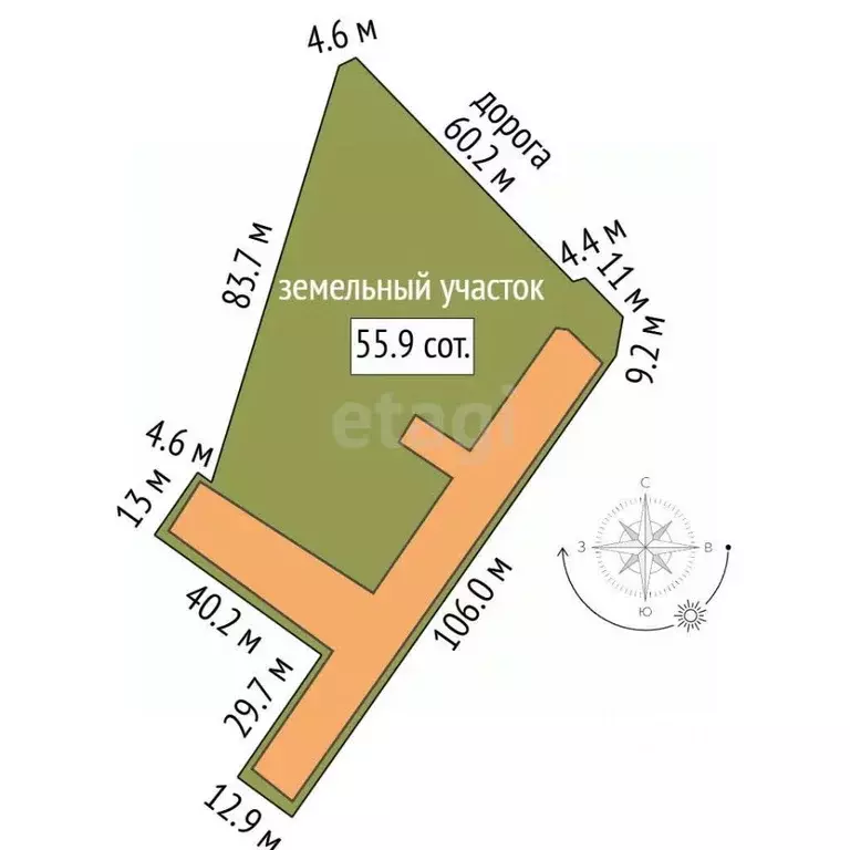 Участок в Башкортостан, Гафурийский район, Бельский сельсовет, д. ... - Фото 1