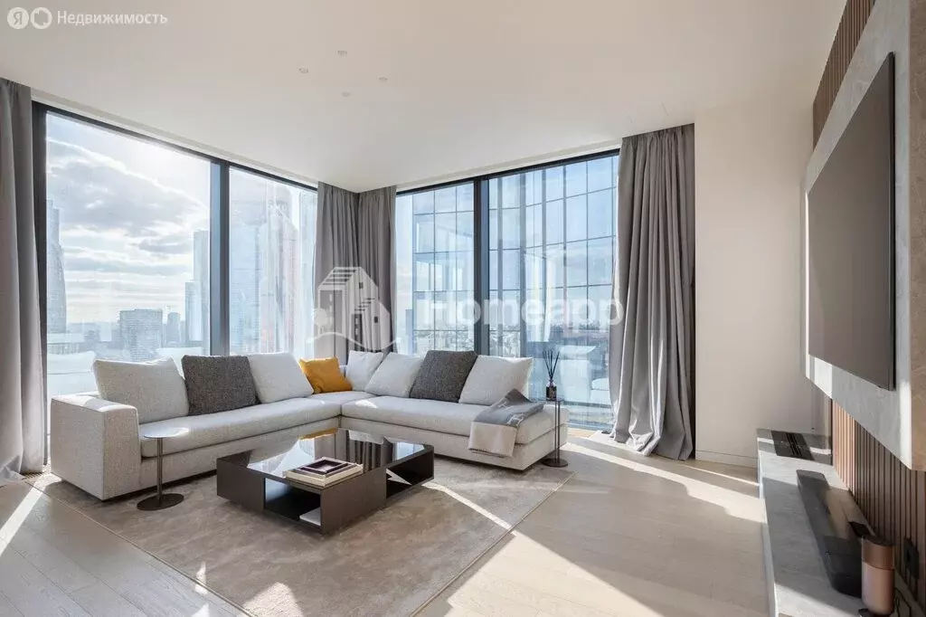 3-комнатная квартира: Москва, Краснопресненская набережная, 14Ак1 (120 ... - Фото 1