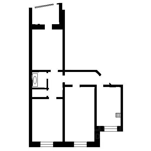 3-к кв. Чувашия, Чебоксары ул. 139-й Стрелковой Дивизии, 16 (72.1 м) - Фото 2