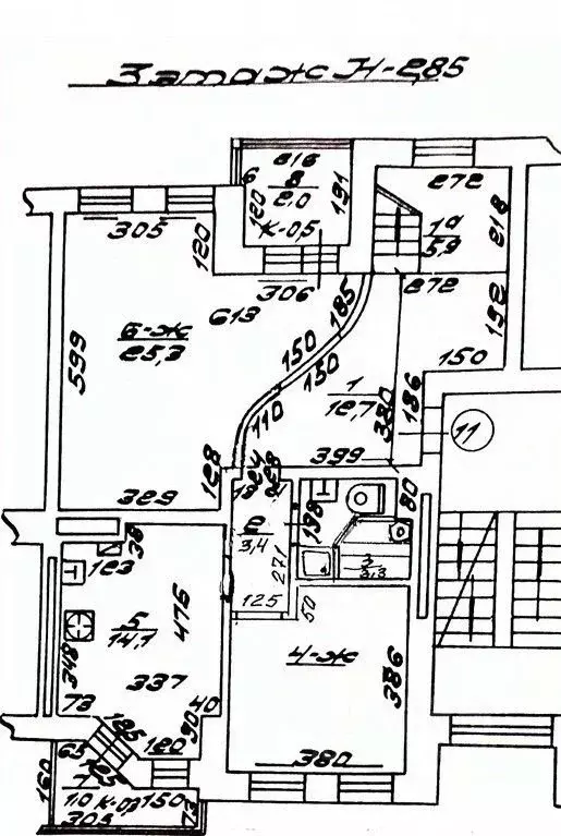 5-к кв. Калининградская область, Калининград Земельная ул., 16 (153.0 ... - Фото 2