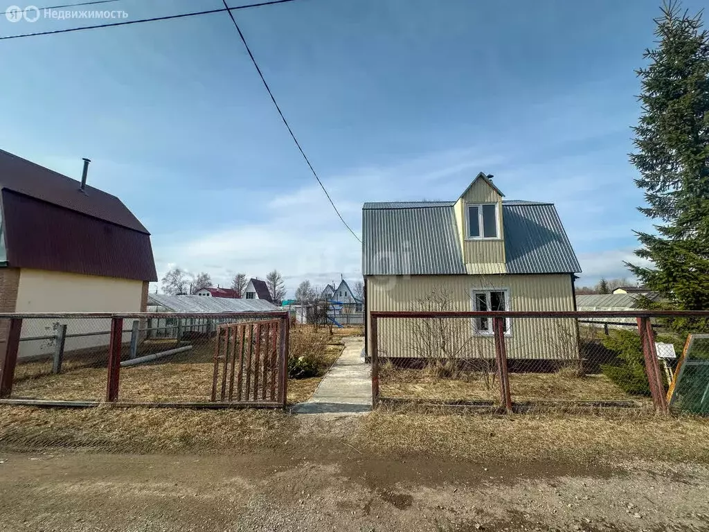 Дом в Елизовский район, СОТ Домостроитель-2, Кедровая улица (40 м) - Фото 1