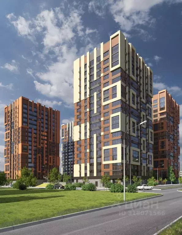 2-к кв. Нижегородская область, Нижний Новгород Красноуральская ул., 4 ... - Фото 1