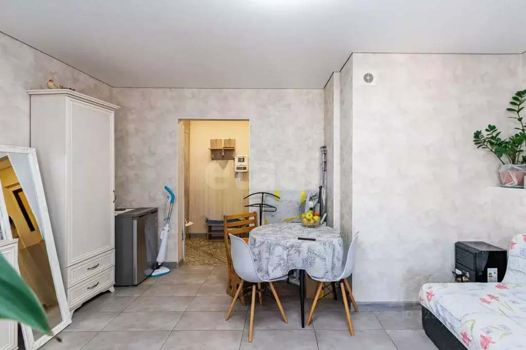 Студия Тюменская область, Тюмень ул. Новоселов, 115 (24.1 м) - Фото 1