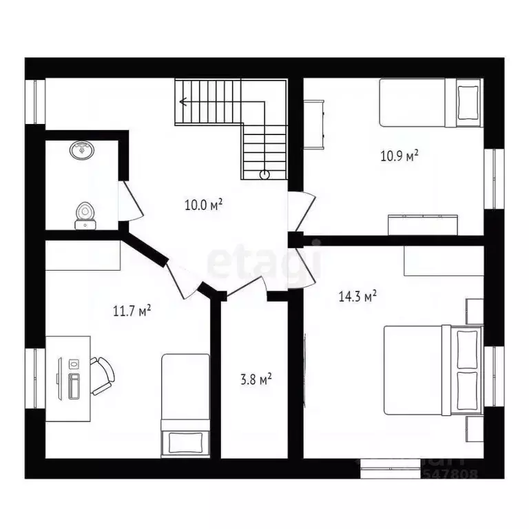 Дом в Новосибирская область, Новосибирск Балластная ул., 31/3 (133 м) - Фото 2