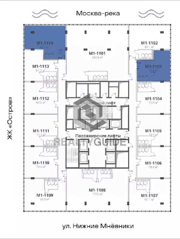 Офис в Москва ул. Нижние Мневники, 37Ас3 (83 м) - Фото 1