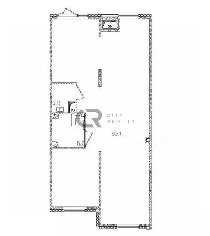 Помещение свободного назначения в Санкт-Петербург ш. Революции, 3к2 ... - Фото 2