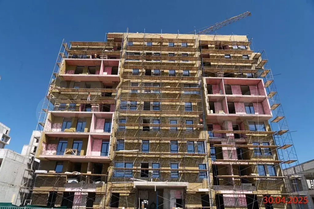 1-к. квартира, 31,7 м, 7/9 эт. - Фото 0