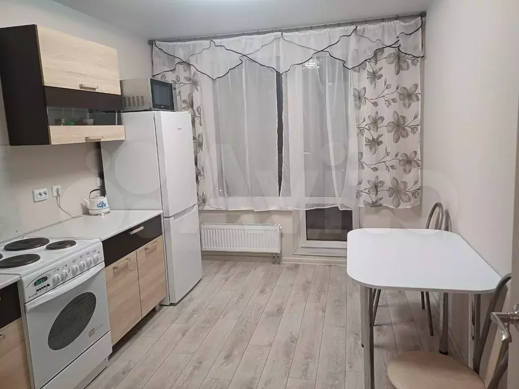 1-к. квартира, 37,6 м, 6/17 эт. - Фото 1