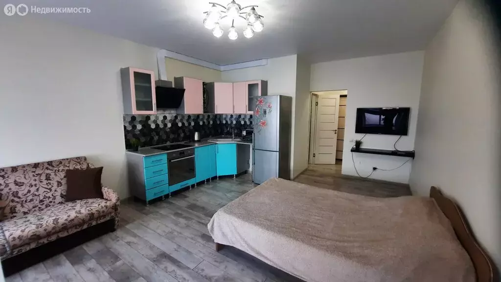 Квартира-студия: Горячий Ключ, улица Ярославского, 111 (30 м) - Фото 1