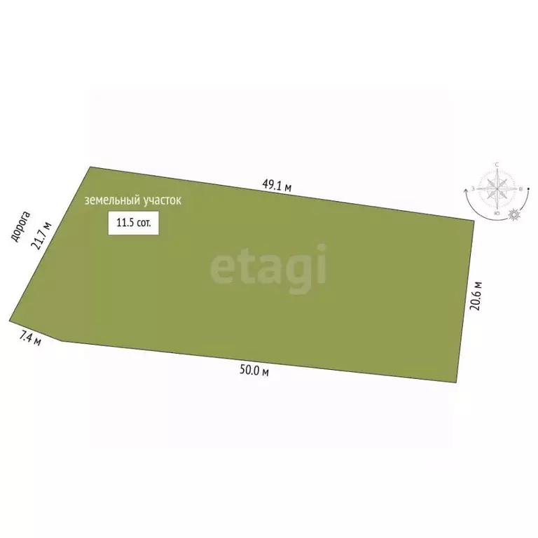 Участок в Оренбургская область, Оренбург Маслобоец СНТ,  (11.5 сот.) - Фото 1