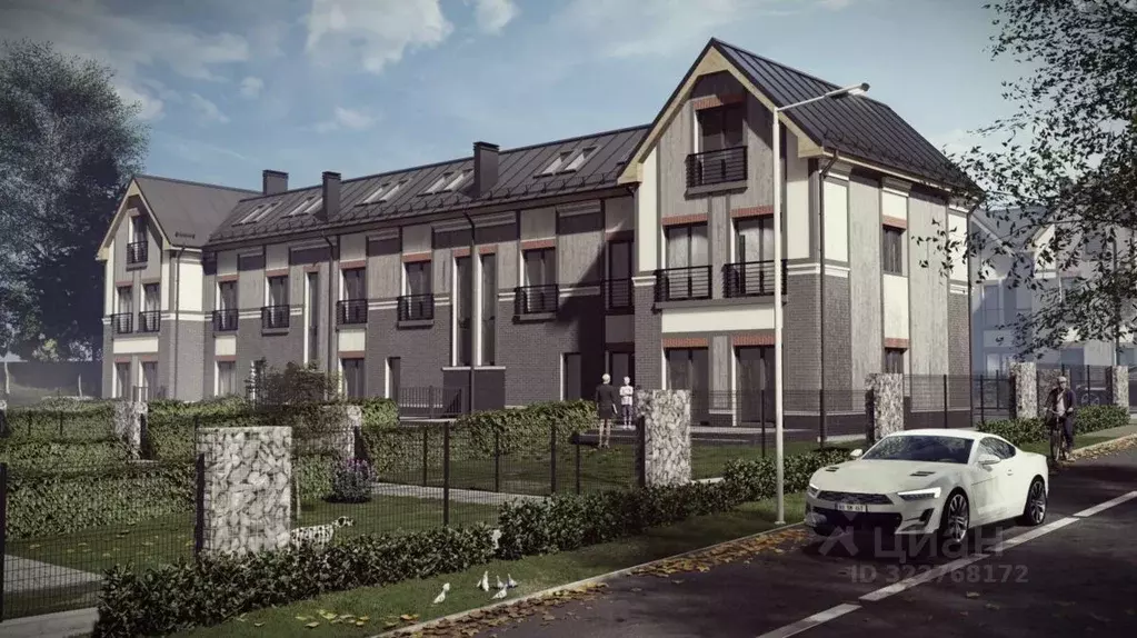 Таунхаус в Калининградская область, Пионерский Флотская ул. (50 м) - Фото 1