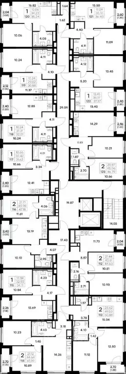 1-к кв. Владимирская область, Владимир Глоракс Октябрьский жилой ... - Фото 2