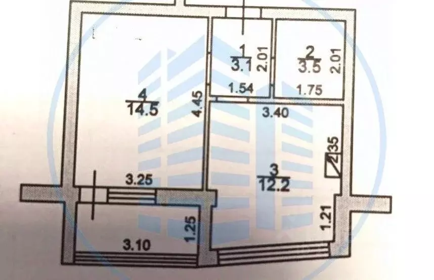 1-к кв. Ставропольский край, Ессентуки Никольская ул., 21к3 (33.3 м) - Фото 1