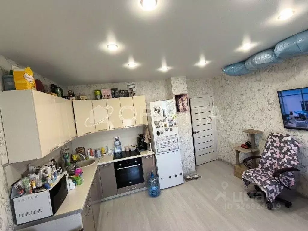 1-к кв. Тюменская область, Тюменский муниципальный округ, д. Патрушева ... - Фото 1