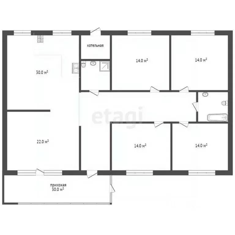 Дом в Крым, Симферопольский район, Николаевка пгт ул. Бобыря, 3А (196 ... - Фото 2