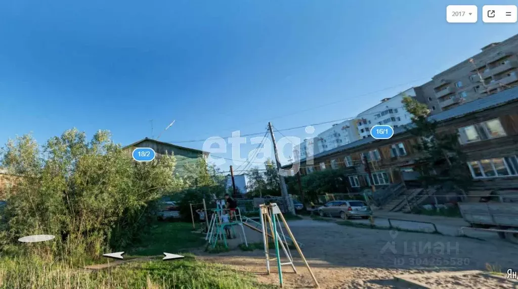 2-к кв. Саха (Якутия), Якутск ул. Газовиков, 18/2 (50.9 м) - Фото 0