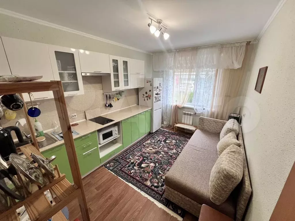 1-к. квартира, 34,3 м, 1/3 эт. - Фото 0