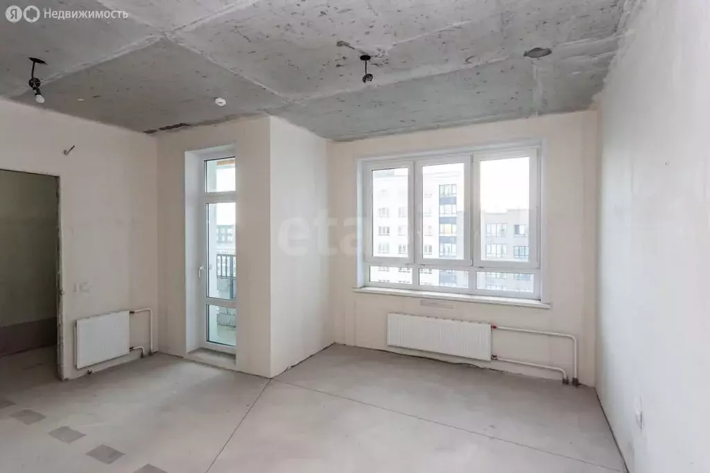 Квартира-студия: Тюмень, микрорайон Зарека, улица Лермонтова, 6 (23.4 ... - Фото 1