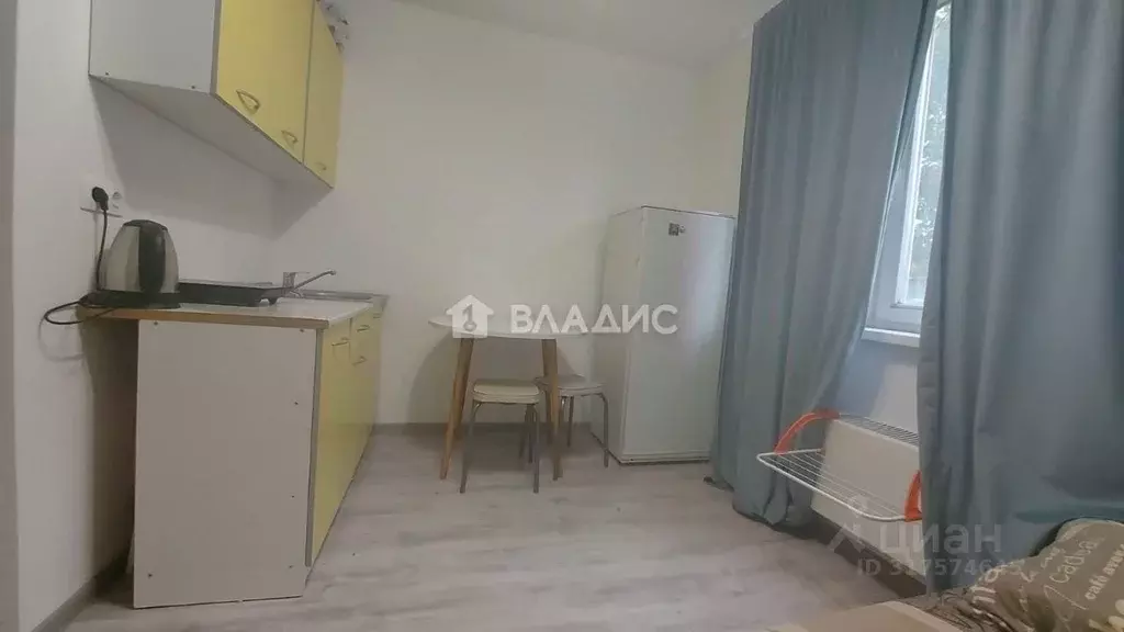 Студия Москва ул. Кадырова, 8К1 (19.0 м) - Фото 1