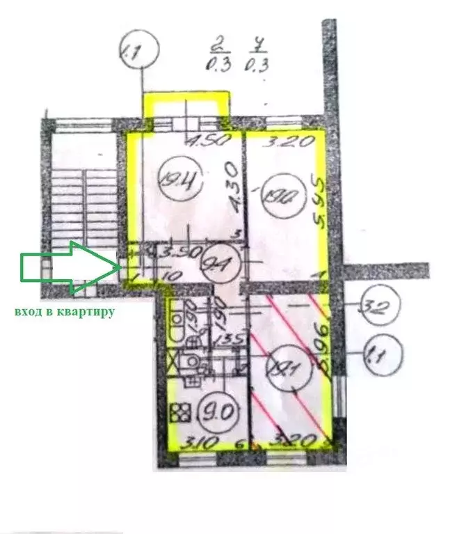 Комната Санкт-Петербург Краснопутиловская ул., 10 (19.1 м) - Фото 2