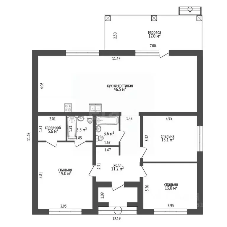Дом в Ростовская область, Мясниковский район, Краснокрымское с/пос, ... - Фото 2