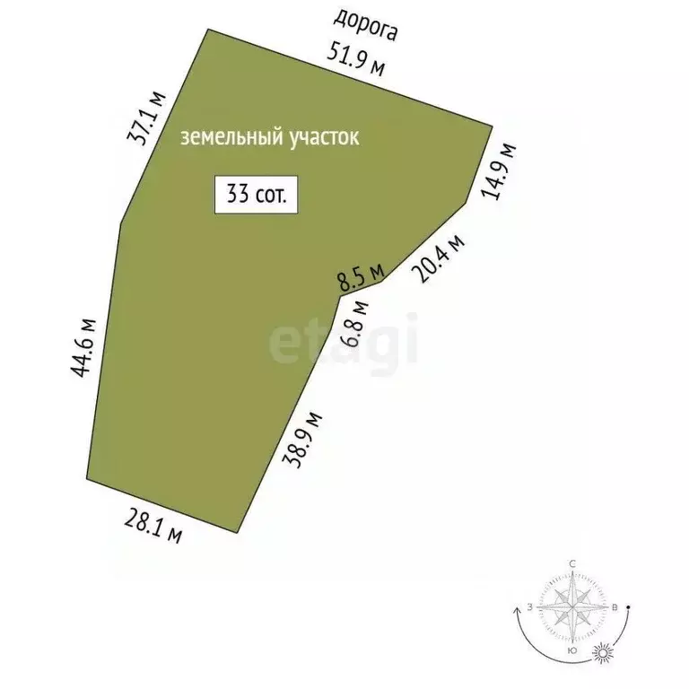 Участок в Кемеровская область, Кемеровский район, Буреничево рзд ... - Фото 2