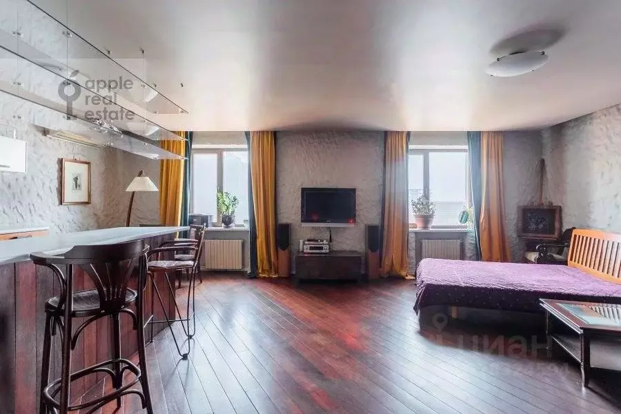 Студия Москва ул. Крымский Вал, 4 (74.0 м) - Фото 1