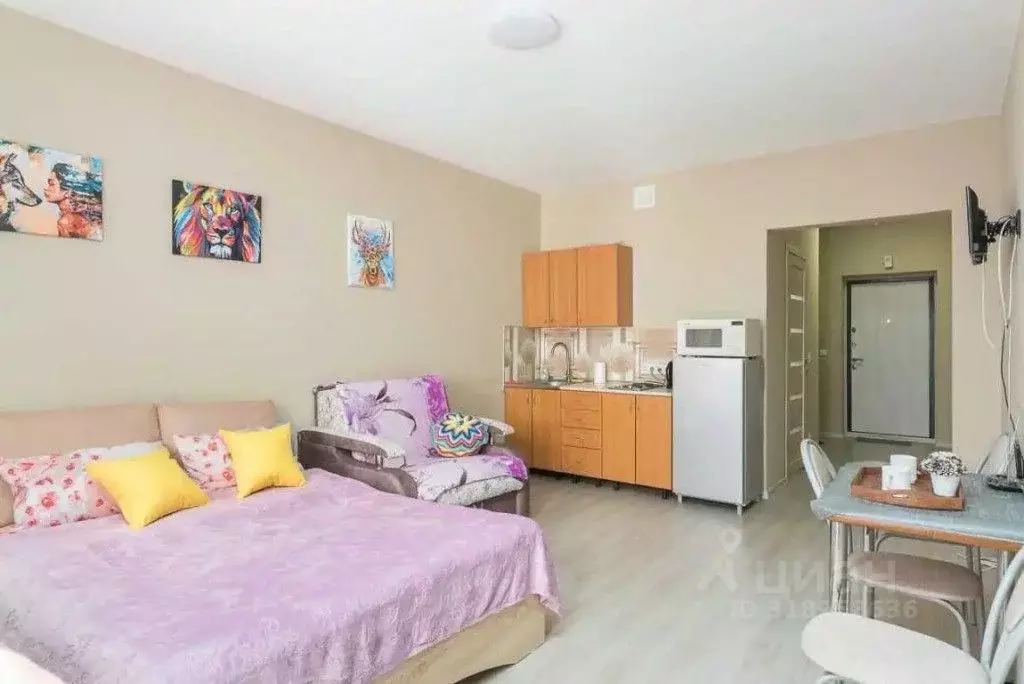 1-к кв. Новосибирская область, Новосибирск Тульская ул., 80 (32.0 м) - Фото 1