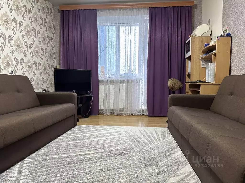 Квартира, 1 комната, 37.4 м - Фото 0