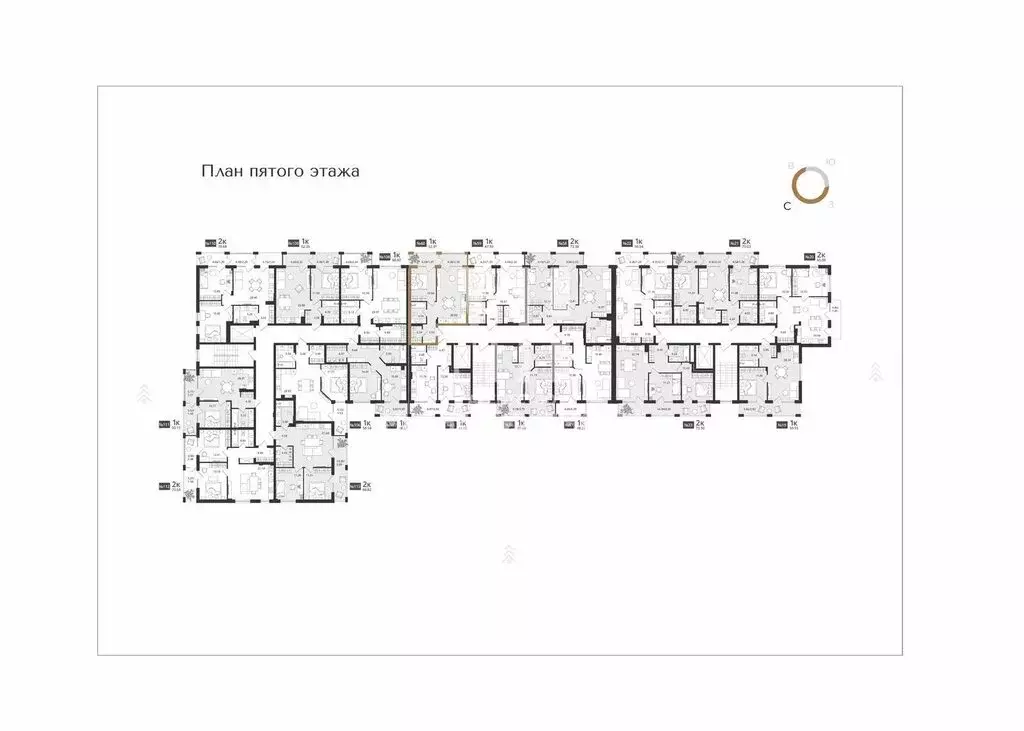 1-комнатная квартира: Светлогорск, Новая улица, 108-114 (52.91 м) - Фото 1
