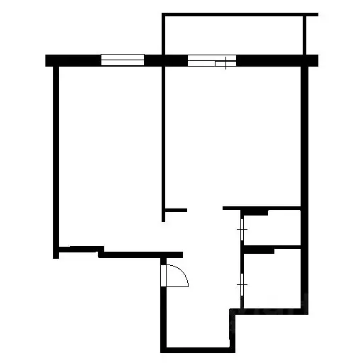 2-к кв. Новосибирская область, Новосибирск ул. Залесского, 8/1 (56.0 ... - Фото 2