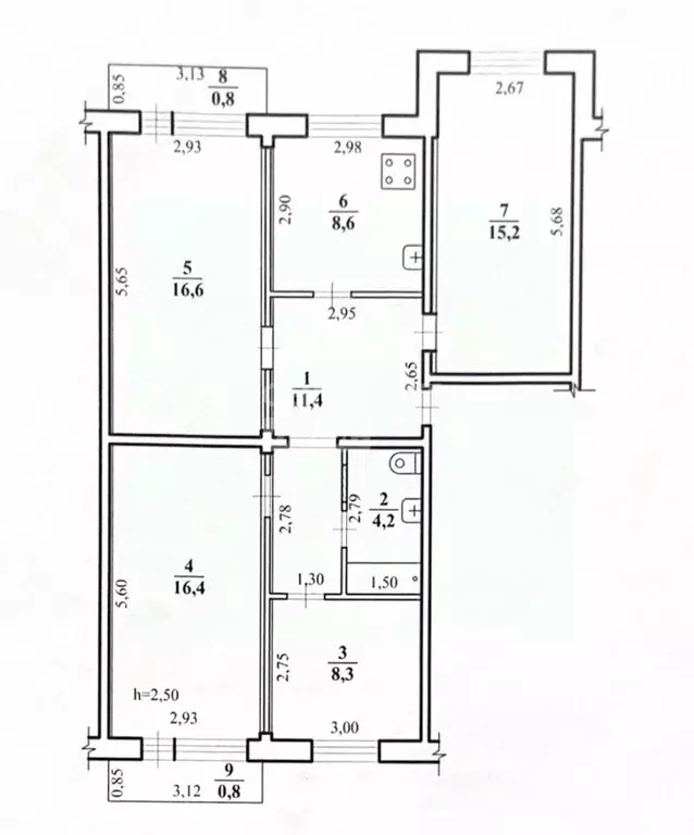 4-к кв. Забайкальский край, Чита Малая ул., 10 (80.0 м) - Фото 2