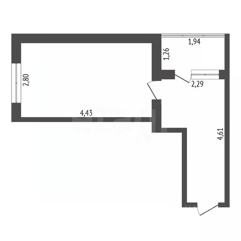 Комната Амурская область, Благовещенск ул. Ленина, 231 (21.8 м) - Фото 2