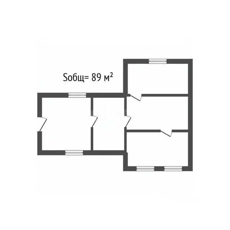 Дом в Брянская область, Клинцовский район, Коржовоголубовское с/пос, ... - Фото 1