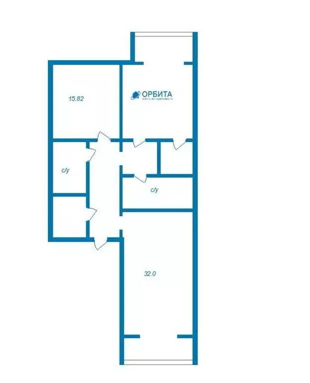 2-комнатная квартира: Тюмень, Самарская улица, 20 (95.9 м) - Фото 1