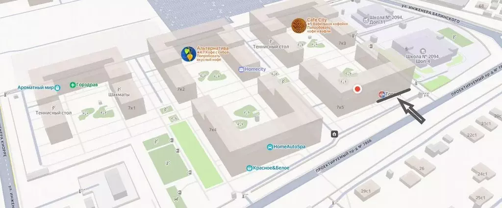 Помещение свободного назначения в Москва ул. Инженера Кнорре, 7к5 (175 ... - Фото 1