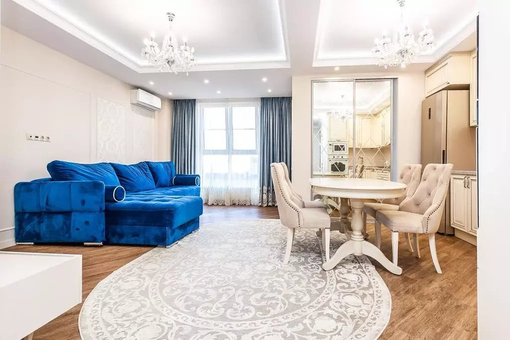 Квартира, 3 комнаты, 83.8 м - Фото 0