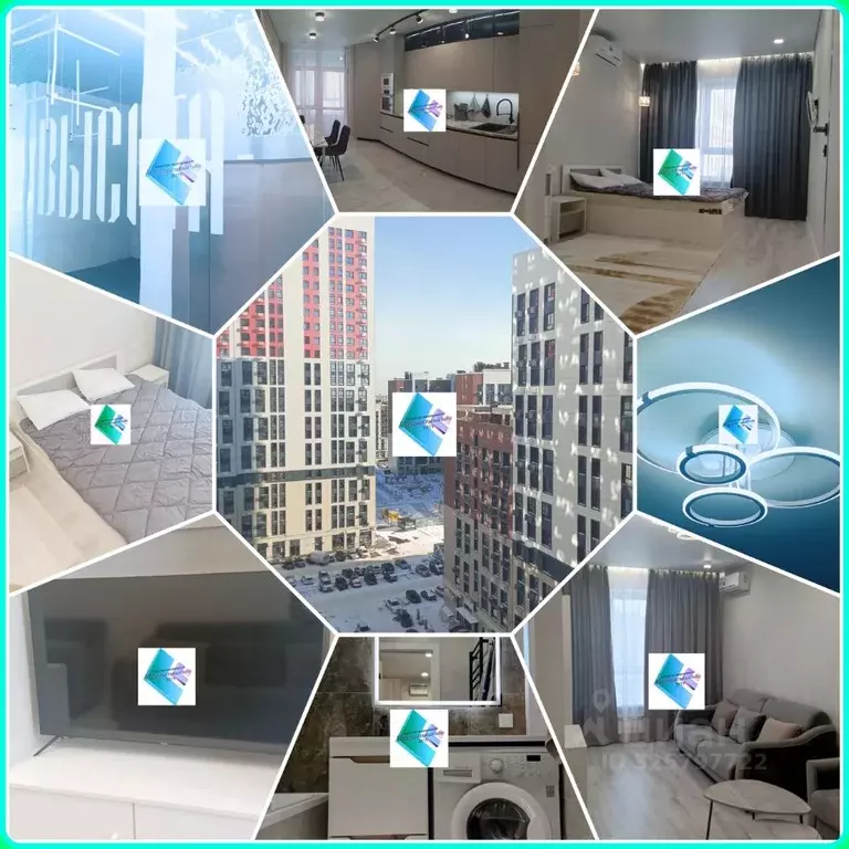 2-к кв. Ставропольский край, Ставрополь просп. Российский, 12к3 (65.0 ... - Фото 1