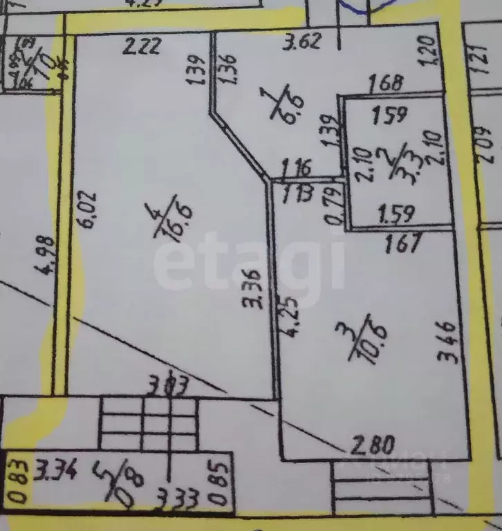 1-к кв. Татарстан, Казань Маршрутная ул., 17к1 (40.44 м) - Фото 2