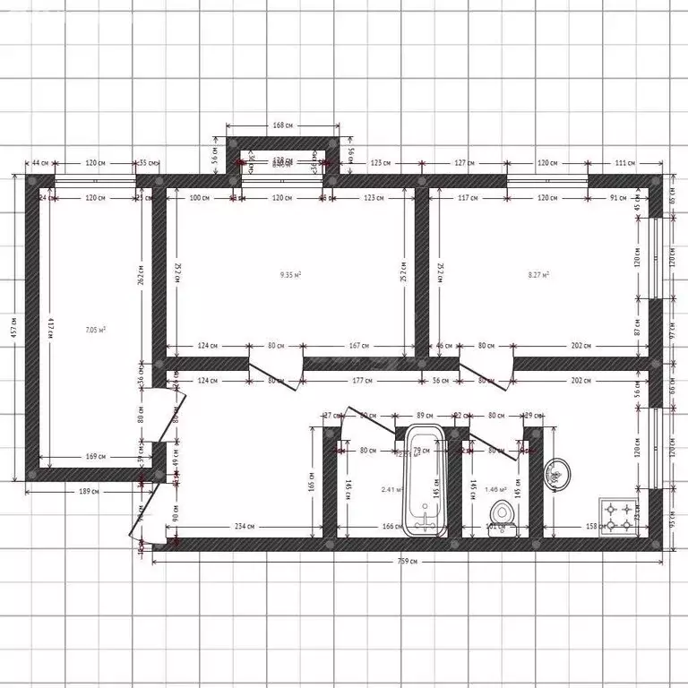 3-комнатная квартира: Ангарск, 58-й квартал, 26 (75.6 м) - Фото 1